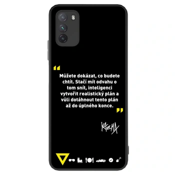 Obal pre Xiaomi Poco M3 - Kazma - MŮŽETE DOKÁZAT, CO BUDETE CHTÍT