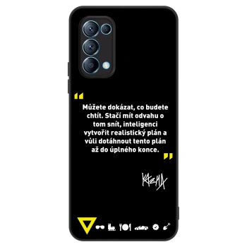 Obal pre OPPO Reno 5 5G - Kazma - MŮŽETE DOKÁZAT, CO BUDETE CHTÍT
