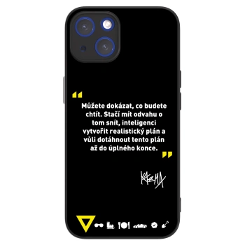 Picasee ULTIMATE CASE pro Apple iPhone 14 - Kazma - MŮŽETE DOKÁZAT, CO BUDETE CHTÍT