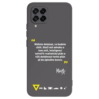 Obal pre Samsung Galaxy M53 5G - Kazma - MŮŽETE DOKÁZAT, CO BUDETE CHTÍT