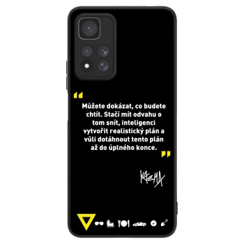 Obal pre Xiaomi Redmi Note 11 Pro+ 5G - Kazma - MŮŽETE DOKÁZAT, CO BUDETE CHTÍT