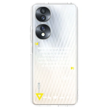 Picasee silikónový prehľadný obal pre Honor 70 - Kazma - MŮŽETE DOKÁZAT, CO BUDETE CHTÍT