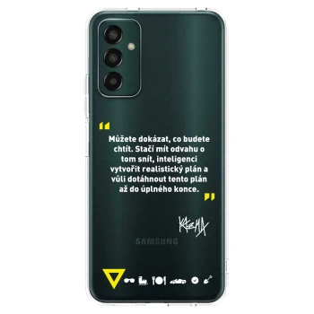 Obal pre Samsung Galaxy M23 5G - Kazma - MŮŽETE DOKÁZAT, CO BUDETE CHTÍT