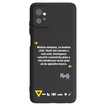 Obal pre Motorola Moto G32 - Kazma - MŮŽETE DOKÁZAT, CO BUDETE CHTÍT