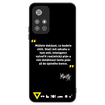 Picasee ULTIMATE CASE pro Xiaomi Redmi Note 11S 5G - Kazma - MŮŽETE DOKÁZAT, CO BUDETE CHTÍT