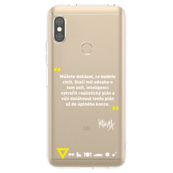 Obal pre Xiaomi Redmi Note 5 Global - Kazma - MŮŽETE DOKÁZAT, CO BUDETE CHTÍT