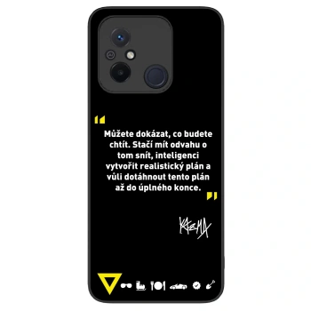 Obal pre Xiaomi Redmi 12C - Kazma - MŮŽETE DOKÁZAT, CO BUDETE CHTÍT