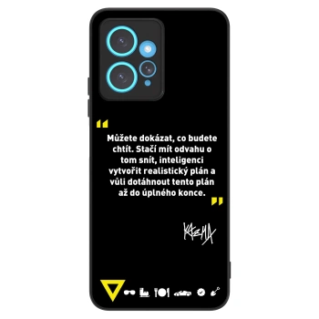 Obal pre Xiaomi Redmi Note 12 4G - Kazma - MŮŽETE DOKÁZAT, CO BUDETE CHTÍT