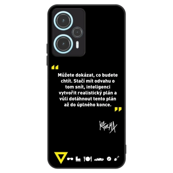 Obal pre Xiaomi Poco F5 - Kazma - MŮŽETE DOKÁZAT, CO BUDETE CHTÍT