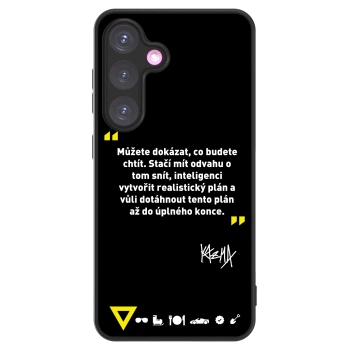Picasee ULTIMATE CASE PowerShare pro Samsung Galaxy S24+ S926B 5G - Kazma - MŮŽETE DOKÁZAT, CO BUDETE CHTÍT