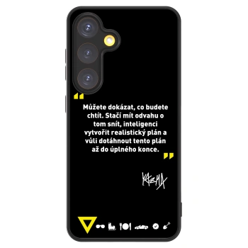 Picasee ULTIMATE CASE pro Samsung Galaxy S24 S921B 5G - Kazma - MŮŽETE DOKÁZAT, CO BUDETE CHTÍT