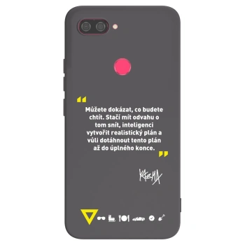Obal pre Xiaomi Mi 8 Lite - Kazma - MŮŽETE DOKÁZAT, CO BUDETE CHTÍT