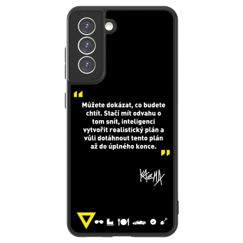 Picasee ULTIMATE CASE PowerShare pro Samsung Galaxy S21 FE 5G - Kazma - MŮŽETE DOKÁZAT, CO BUDETE CHTÍT