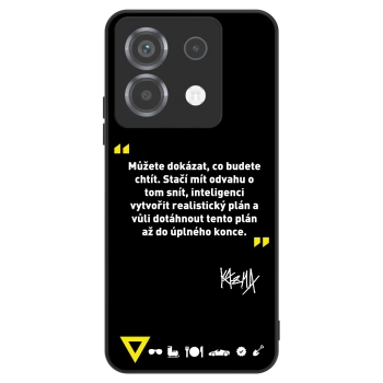 Obal pre Xiaomi Poco X6 - Kazma - MŮŽETE DOKÁZAT, CO BUDETE CHTÍT