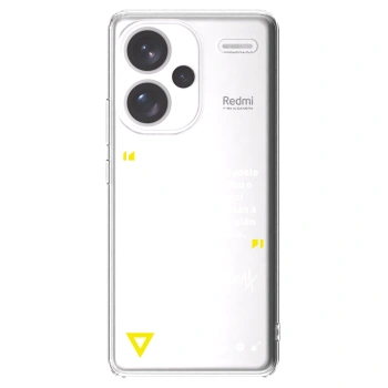 Picasee silikónový prehľadný obal pre Xiaomi Redmi Note 13 Pro+ 5G - Kazma - MŮŽETE DOKÁZAT, CO BUDETE CHTÍT
