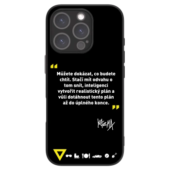 Obal pre Apple iPhone 16 Pro - Kazma - MŮŽETE DOKÁZAT, CO BUDETE CHTÍT