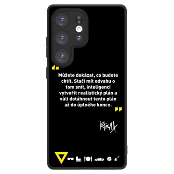 Picasee ULTIMATE CASE PowerShare pro Samsung Galaxy S25 Ultra 5G - Kazma - MŮŽETE DOKÁZAT, CO BUDETE CHTÍT