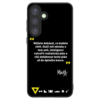 Picasee ULTIMATE CASE PowerShare pro Samsung Galaxy S25+ 5G - Kazma - MŮŽETE DOKÁZAT, CO BUDETE CHTÍT