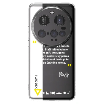 Picasee silikónový prehľadný obal pre Xiaomi 15 Ultra - Kazma - MŮŽETE DOKÁZAT, CO BUDETE CHTÍT