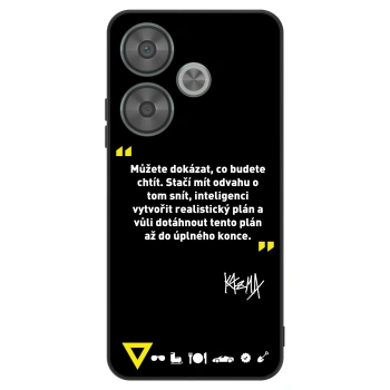 Obal pre Xiaomi Poco F6 - Kazma - MŮŽETE DOKÁZAT, CO BUDETE CHTÍT