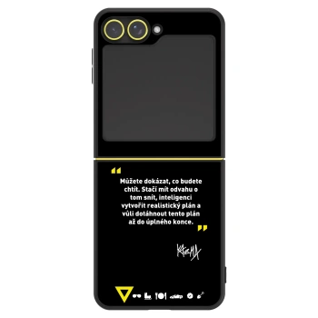 Obal pre Samsung Galaxy Z Flip5 5G - Kazma - MŮŽETE DOKÁZAT, CO BUDETE CHTÍT