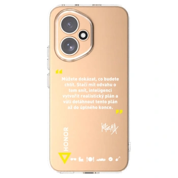 Picasee silikónový prehľadný obal pre Honor 400 5G - Kazma - MŮŽETE DOKÁZAT, CO BUDETE CHTÍT