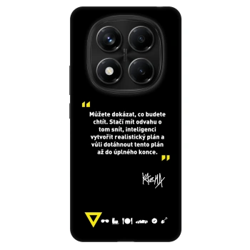 Obal pre Xiaomi Redmi Note 14 Pro 5G - Kazma - MŮŽETE DOKÁZAT, CO BUDETE CHTÍT