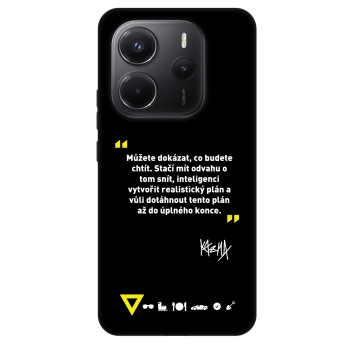 Obal pre Xiaomi Redmi Note 14 5G - Kazma - MŮŽETE DOKÁZAT, CO BUDETE CHTÍT