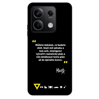 Obal pre Xiaomi Redmi Note 13 5G - Kazma - MŮŽETE DOKÁZAT, CO BUDETE CHTÍT