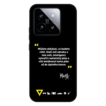 Obal pre Xiaomi 14 - Kazma - MŮŽETE DOKÁZAT, CO BUDETE CHTÍT