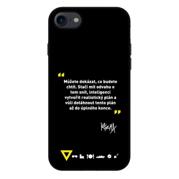 Obal pre Apple iPhone SE 2020 - Kazma - MŮŽETE DOKÁZAT, CO BUDETE CHTÍT