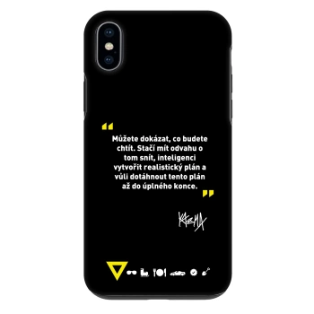 Obal pre Apple iPhone XS Max - Kazma - MŮŽETE DOKÁZAT, CO BUDETE CHTÍT
