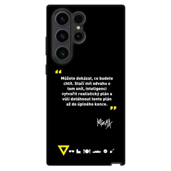 Obal pre Samsung Galaxy S23 Ultra 5G - Kazma - MŮŽETE DOKÁZAT, CO BUDETE CHTÍT