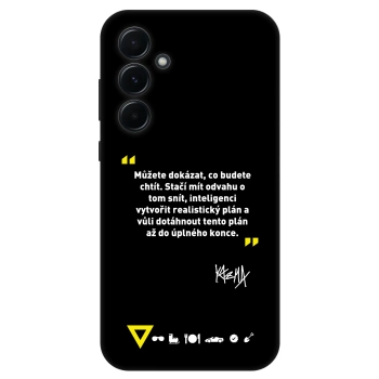Obal pre Samsung Galaxy A55 5G A556B - Kazma - MŮŽETE DOKÁZAT, CO BUDETE CHTÍT