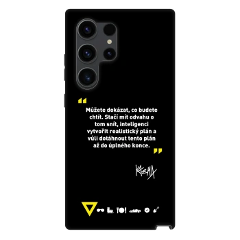 Obal pre Samsung Galaxy S24 Ultra S928B 5G - Kazma - MŮŽETE DOKÁZAT, CO BUDETE CHTÍT