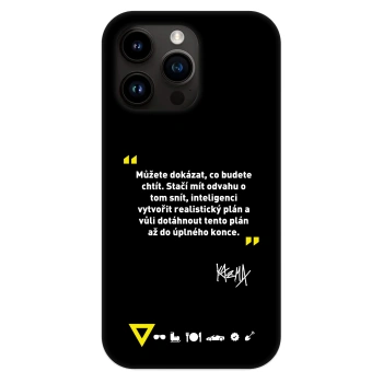 Obal pre Apple iPhone 13 Pro - Kazma - MŮŽETE DOKÁZAT, CO BUDETE CHTÍT