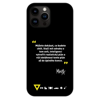 Obal pre Apple iPhone 13 Pro Max - Kazma - MŮŽETE DOKÁZAT, CO BUDETE CHTÍT