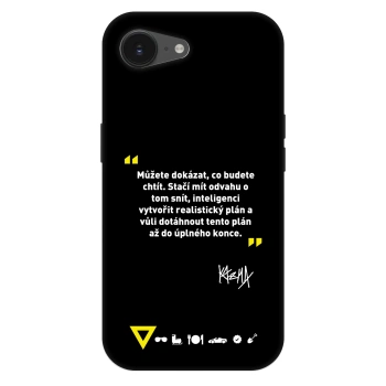 Obal pre Apple iPhone 16e - Kazma - MŮŽETE DOKÁZAT, CO BUDETE CHTÍT