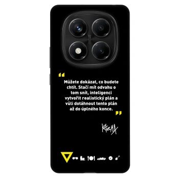 Obal pre Xiaomi Redmi Note 14 Pro 4G - Kazma - MŮŽETE DOKÁZAT, CO BUDETE CHTÍT