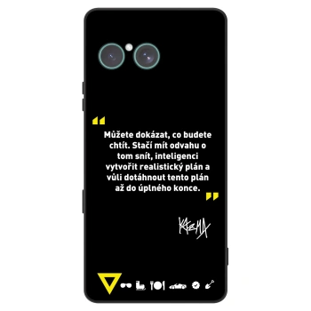 Obal pre Sony Xperia 10 VII - Kazma - MŮŽETE DOKÁZAT, CO BUDETE CHTÍT
