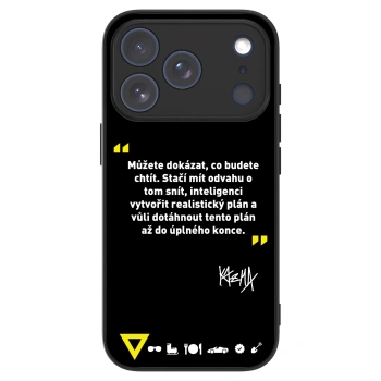 Picasee ULTIMATE CASE pro Apple iPhone 18 Pro - Kazma - MŮŽETE DOKÁZAT, CO BUDETE CHTÍT