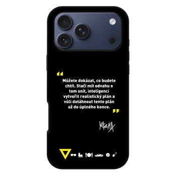 Picasee Fashion Case MagSafe pre Apple iPhone 18 Pro Max - Kazma - MŮŽETE DOKÁZAT, CO BUDETE CHTÍT