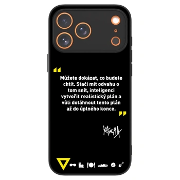 Picasee ULTIMATE CASE pro Apple iPhone 18 Pro Max - Kazma - MŮŽETE DOKÁZAT, CO BUDETE CHTÍT