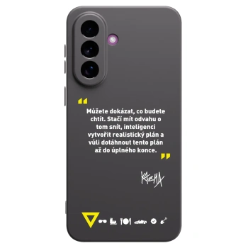 Obal pre Samsung Galaxy A37 - Kazma - MŮŽETE DOKÁZAT, CO BUDETE CHTÍT