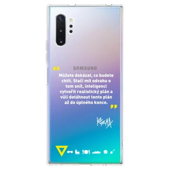 Obal pre Samsung Galaxy Note 10+ N975F - Kazma - MŮŽETE DOKÁZAT, CO BUDETE CHTÍT