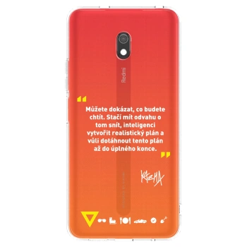 Obal pre Xiaomi Redmi 8A - Kazma - MŮŽETE DOKÁZAT, CO BUDETE CHTÍT