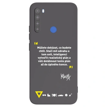 Obal pre Xiaomi Redmi Note 8T - Kazma - MŮŽETE DOKÁZAT, CO BUDETE CHTÍT