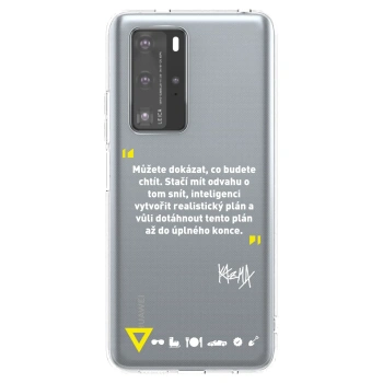 Obal pre Huawei P40 Pro - Kazma - MŮŽETE DOKÁZAT, CO BUDETE CHTÍT