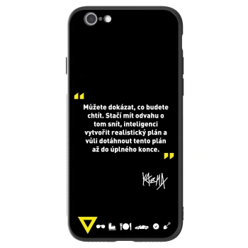 Obal pre Apple iPhone 6/6S - Kazma - MŮŽETE DOKÁZAT, CO BUDETE CHTÍT