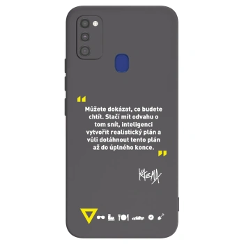 Obal pre Samsung Galaxy M21 M215F - Kazma - MŮŽETE DOKÁZAT, CO BUDETE CHTÍT